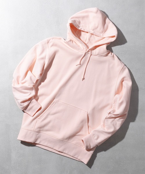 Printstar（プリントスター）の「1枚で決まる豊富カラー【Printstar】standard pull over foodie / 9.7オンス スタンダード プルオーバー パーカー 裏毛 裏パイル フーディー 00188（パーカー・レディース・ホワイト/ブラック/グレー/オートミール/ブルー/パープル/グリーン/ピンク/イエロー/ネイビー/ライトベージュ/スモークピンク/ライトブルー/バーガンディー/レッド/ダークグリーン・S/M/L/XL/2XL）」の13枚目の写真