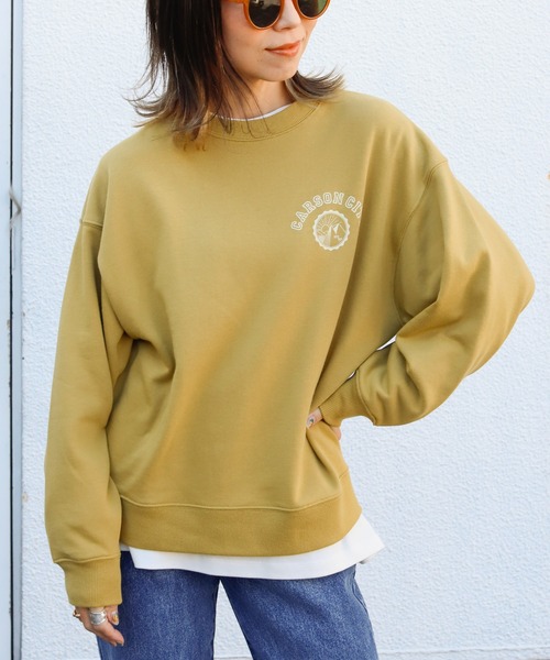 Auntie Rosa Holiday（アンティローザホリデー）の「カレッジミニロゴスウェット（スウェット・レディース・ネイビー/グレー/グリーン・FREE）」の15枚目の写真