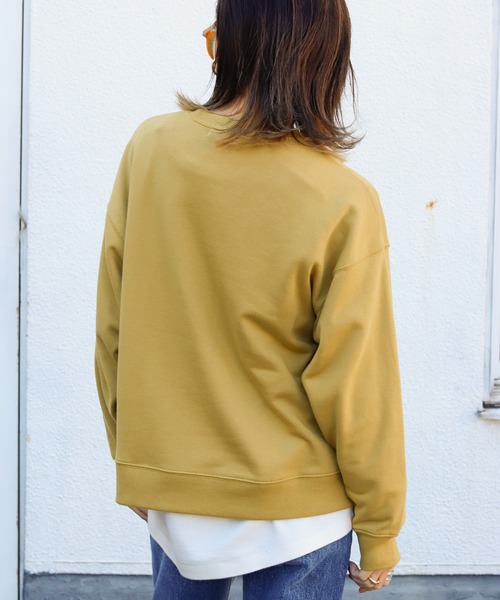 Auntie Rosa Holiday（アンティローザホリデー）の「カレッジミニロゴスウェット（スウェット・レディース・ネイビー/グレー/グリーン・FREE）」の17枚目の写真