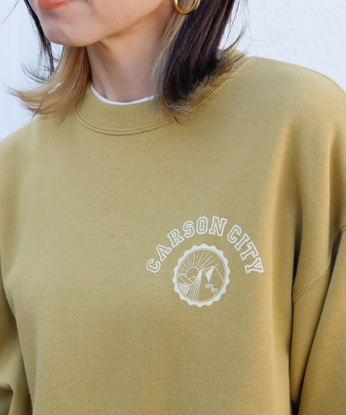 Auntie Rosa Holiday（アンティローザホリデー）の「カレッジミニロゴスウェット（スウェット・レディース・ネイビー/グレー/グリーン・FREE）」の20枚目の写真