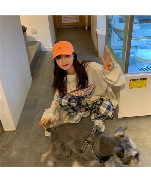 DEVICE(デバイス)の「カレッジロゴ オーバーサイズ スウェット トレーナー(スウェット・メンズ・グレー/ブルー・FREE)」の17枚目の写真