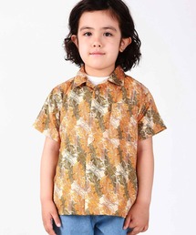 DILASH | ボタニカル柄オープンカラーシャツ(シャツ/ブラウス)