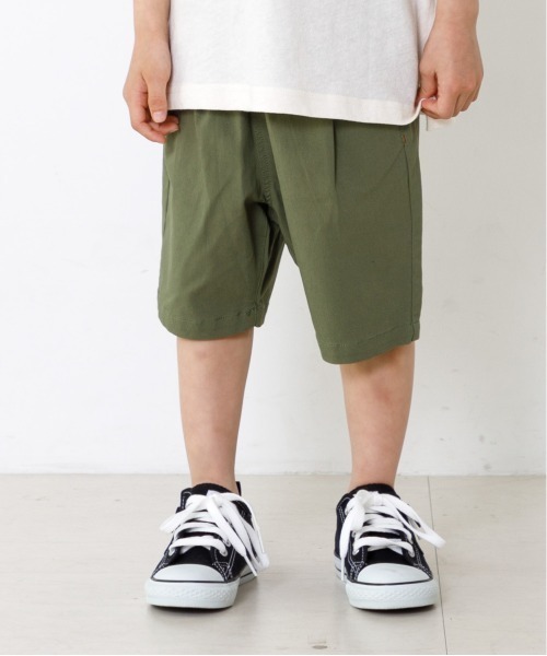 MAKE YOUR DAY（メイクユアデイ）の「スーパーストレッチタックパンツ■80～140cm（その他パンツ・キッズ・ブラック/ブラウン/グレー/カーキ/ピンク/イエロー・90/100/110/120/80/130/140）」の2枚目の写真