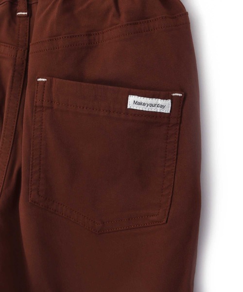 MAKE YOUR DAY（メイクユアデイ）の「スーパーストレッチタックパンツ■80～140cm（その他パンツ・キッズ・ブラック/ブラウン/グレー/カーキ/ピンク/イエロー・90/100/110/120/80/130/140）」の19枚目の写真