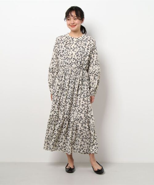 KOBE LETTUCE(コウベレタス)の「梯子レースボリュームワンピース(ワンピース・レディース・サックスブルー/ホワイト系その他/ブラック系その他2/イエロー系その他・FREE)」の15枚目の写真