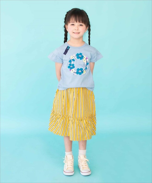 RAGMART（ラグマート）の「ロングスカート マキシ丈（レギンス/スパッツ・キッズ・イエロー/パープル/レッド・120cm/110cm/130cm/100cm）」の9枚目の写真