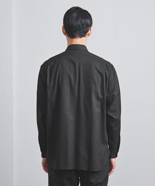 FUJITO（フジト）の「＜FUJITO（フジト）＞ ファティーグ シャツ（シャツ/ブラウス・メンズ・ブラック/オリーブ・3/1/2）」の9枚目の写真