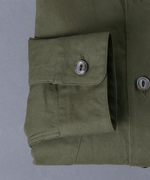 FUJITO（フジト）の「＜FUJITO（フジト）＞ ファティーグ シャツ（シャツ/ブラウス・メンズ・ブラック/オリーブ・3/1/2）」の12枚目の写真