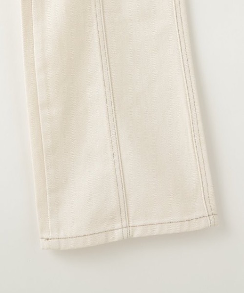 frames RAY CASSIN(フレームスレイカズン)の「【WEB限定】センターステッチフレアーパンツ(デニムパンツ・レディース・インディゴブルー/オフホワイト・FREE)」の12枚目の写真