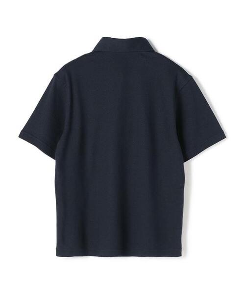 CROSSPLUS ONLINE（クロスプラスオンライン）の「【bizcos】ﾋﾞｽﾞｺｽ　カッタウェイカノコポロシャツ / スマートフィット（ポロシャツ・メンズ・ホワイト/ブラック/ネイビー/サックスブルー・L2/L3/M2/M3/LL3/LL4）」の7枚目の写真