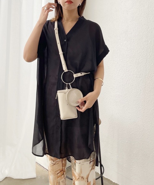 Shelly island（シェリーアイランド）の「アート柄イージーパンツ（その他パンツ・レディース・パープル/オレンジ・M）」の20枚目の写真