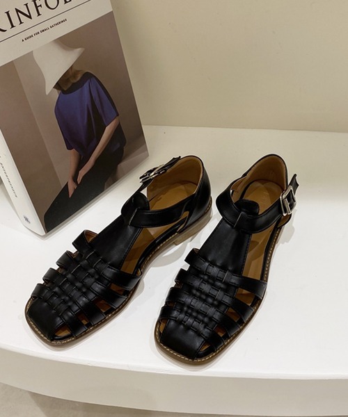 SMILE ORCHID（スマイルオーキッド）の「グルカサンダル（サンダル・レディース・ホワイト/ブラック/ブラウン・37/38/39）」の2枚目の写真