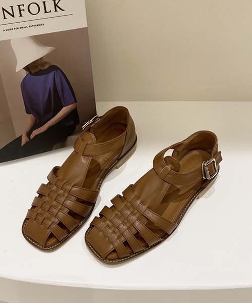 SMILE ORCHID（スマイルオーキッド）の「グルカサンダル（サンダル・レディース・ホワイト/ブラック/ブラウン・37/38/39）」の12枚目の写真