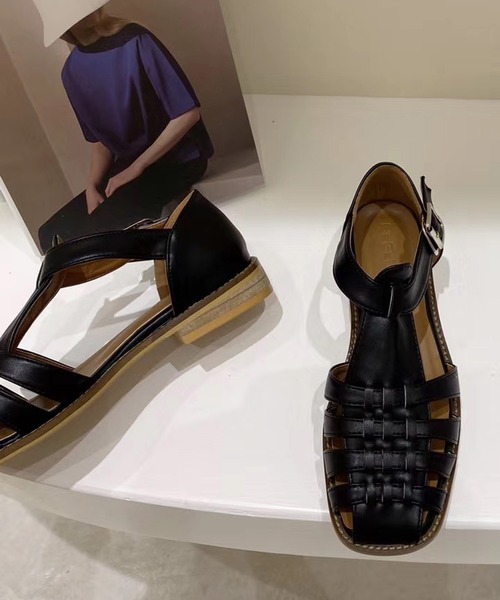 SMILE ORCHID（スマイルオーキッド）の「グルカサンダル（サンダル・レディース・ホワイト/ブラック/ブラウン・37/38/39）」の14枚目の写真