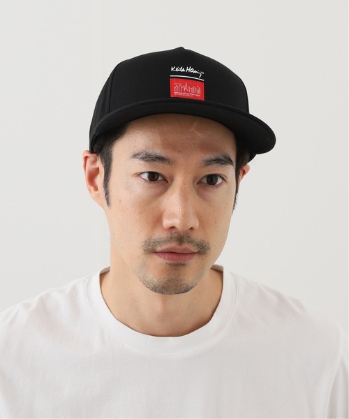 Manhattan Portage（マンハッタンポーテージ）の「【ManhattanPortage×Keith Haring】 5Panel キャップ（キャップ・メンズ・ブラック・FREE）」の4枚目の写真