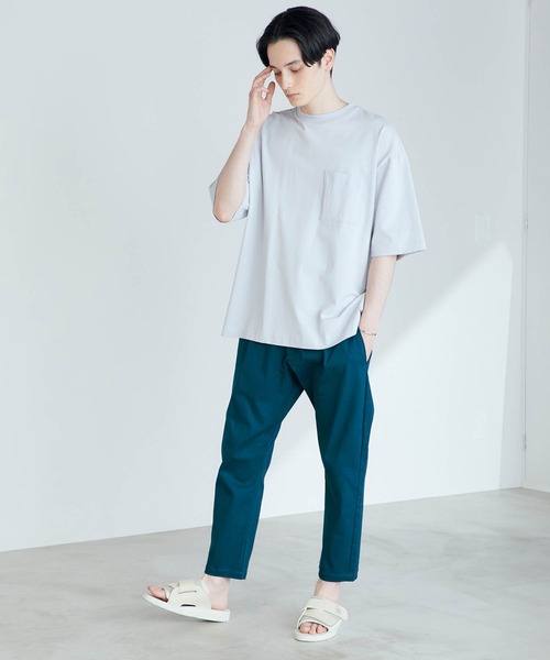 MONO-MART(モノマート)の「カツラギストレッチ ルーズアンクルテーパードタックチノパンツ(チノパンツ・メンズ・ダークブラウン/ブラウン系その他/ベージュ/ネイビー/チャコール/ブルー系その他/ブラック・L/M/S)」の20枚目の写真