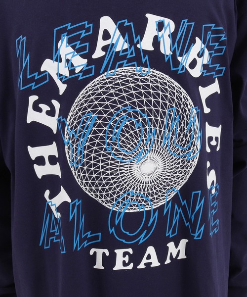 MARBLES（マーブルズ）の「mlt3401-STANDARD LS TEE (LEAVE YOU ALONE) Tシャツ（Tシャツ/カットソー・メンズ・チャコール/レッド/ネイビー・S/M/XL/L）」の21枚目の写真