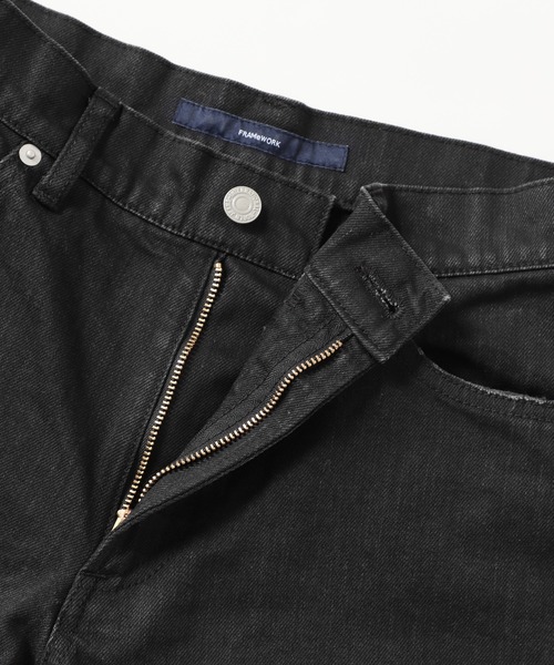 FRAMeWORK（フレームワーク）の「裾スリット デニムクロップド
