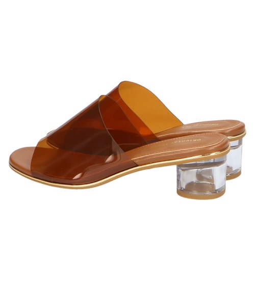 ORiental TRaffic by yuri（オリエンタルトラフィックバイユリ）の「PVCクリアヒールミュールサンダル/11299（サンダル・レディース・ブラウン・3L/LL/M/S/SS/L）」の14枚目の写真