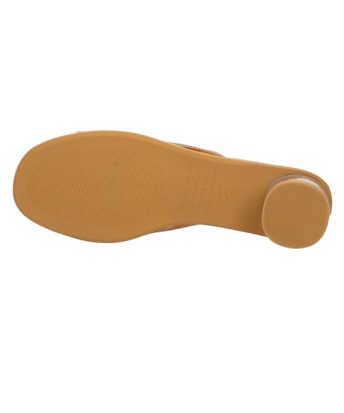 ORiental TRaffic by yuri（オリエンタルトラフィックバイユリ）の「PVCクリアヒールミュールサンダル/11299（サンダル・レディース・ブラウン・3L/LL/M/S/SS/L）」の15枚目の写真