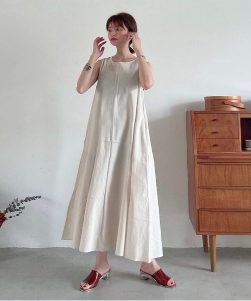 ORiental TRaffic by yuri（オリエンタルトラフィックバイユリ）の「PVCクリアヒールミュールサンダル/11299（サンダル・レディース・ブラウン・3L/LL/M/S/SS/L）」の3枚目の写真