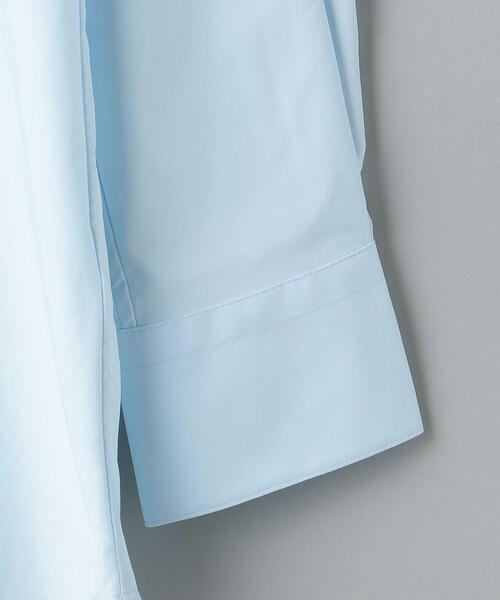 WORK TRIP OUTFITS GREEN LABEL RELAXING(ワークトリップアウトフィッツグリーンレーベル リラクシング)の「< 機能 / イージーアイロン・吸水速乾・ストレッチ >WTO ラッカン スリム ボタンダウンシャツ(ビジネスシャツ・メンズ・ホワイト/ライトブルー・SMALL/X-LARGE/MEDIUM/LARGE)」の16枚目の写真