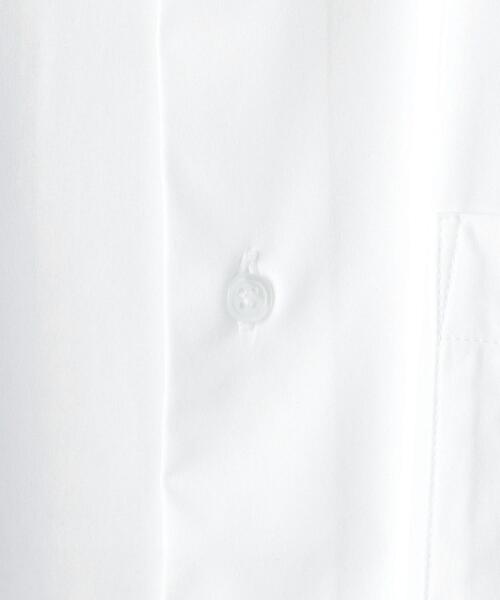 WORK TRIP OUTFITS GREEN LABEL RELAXING(ワークトリップアウトフィッツグリーンレーベル リラクシング)の「< 機能 / イージーアイロン・吸水速乾・ストレッチ >WTO ラッカン スリム ボタンダウンシャツ(ビジネスシャツ・メンズ・ホワイト/ライトブルー・SMALL/X-LARGE/MEDIUM/LARGE)」の20枚目の写真
