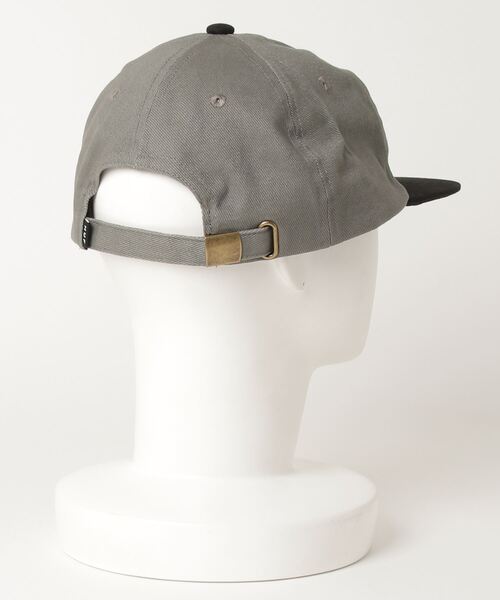 HUF（ハフ）の「FORMLESS SCRIPT 6 PANEL　HUF ハフ キャップ（キャップ・メンズ・ベージュ/オリーブ・O/S）」の7枚目の写真