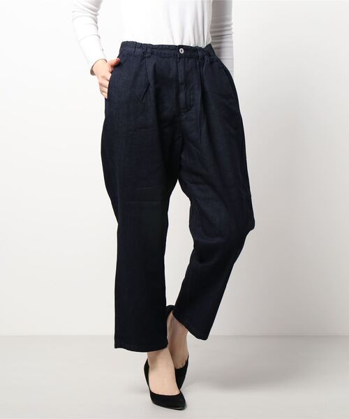 【新作】archi デニム タックパンツ DENIM TACK PANTS ARCHI / 14OZ DENIM TACK PANTS (Black)