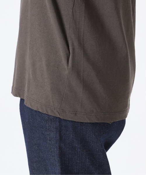SLOBE IENA(スローブイエナ)の「ドライ天竺ニュアンスネックTシャツ【手洗い可能】◆(Tシャツ/カットソー・レディース・ライトグレー/グリーン/チャコールグレー/ブラック系その他・FREE)」の15枚目の写真