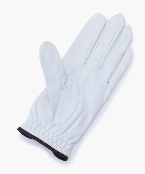 BRIEFING（ブリーフィング）の「【BRIEFING GOLF／ブリーフィングゴルフ】WOMEN’S PREMIUM LEATHER GLOVE-L（ゴルフグッズ・レディース・ホワイト/ブラック・18/19/20/17）」の3枚目の写真