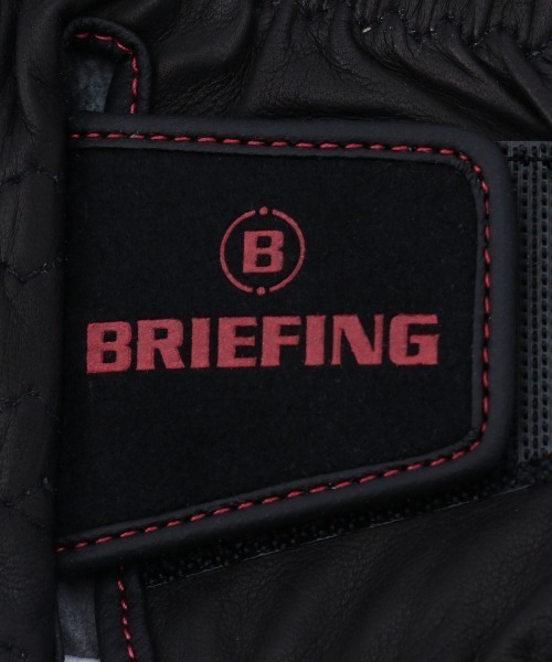 BRIEFING（ブリーフィング）の「【BRIEFING GOLF／ブリーフィングゴルフ】WOMEN’S PREMIUM LEATHER GLOVE-L（ゴルフグッズ・レディース・ホワイト/ブラック・18/19/20/17）」の5枚目の写真