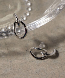 ◇【WEB限定】Q型2WAY ピアス