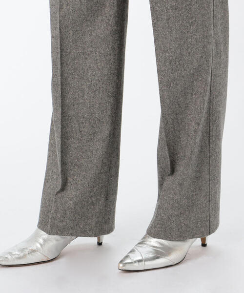 ISABEL MARANT（イザベルマラン）の「ISABEL MARANT ETOILE NAFY タックドワイドパンツ（その他パンツ・レディース・ホワイト/グレー・36/34）」の12枚目の写真