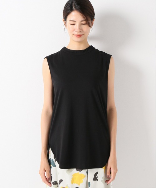 IENA(イエナ)の「バックボウノースリーブプルオーバー◆(Tシャツ/カットソー・レディース・ブラック/アイボリー・FREE)」の9枚目の写真