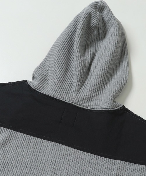 KRIFF MAYER Lady's Collection(クリフメイヤーレディースコレクション)の「サーマルチロリアンパーカー(パーカー・レディース・ブラック/ネイビー/ブラウン/グレー/オフホワイト/カラフル・MEDIUM/LARGE)」の15枚目の写真