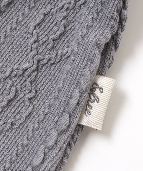 apres les cours（アプレレクール）の「/ケーブルジャガードボディースーツ（肌着・キッズ・アイボリー/サックスブルー・70/80）」の12枚目の写真