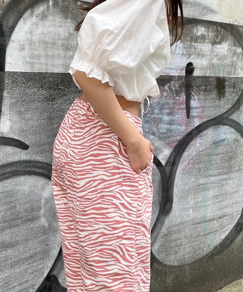 WEGO/ゼブラドロストパンツ（スラックス）｜WEGO（ウィゴー）の