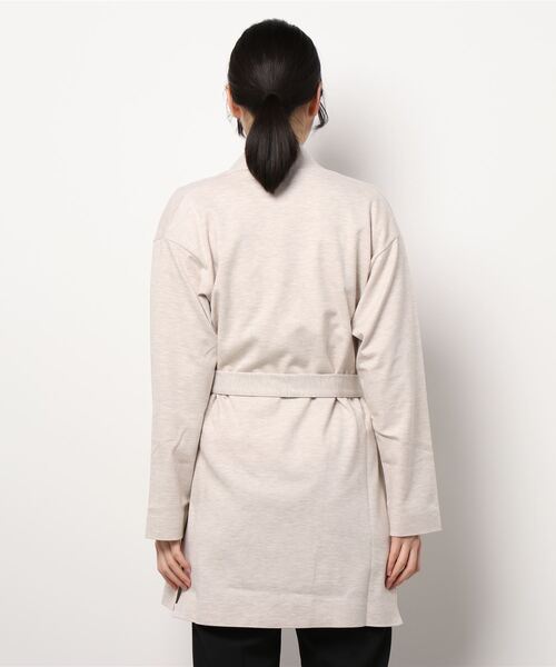 SISLEY（シスレー）の「スウェットガウンジャケット（その他アウター・レディース・ライトベージュ/ブラック・X-SMALL/MEDIUM/SMALL）」の4枚目の写真