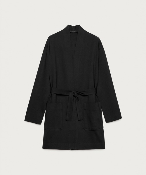 SISLEY（シスレー）の「スウェットガウンジャケット（その他アウター・レディース・ライトベージュ/ブラック・X-SMALL/MEDIUM/SMALL）」の8枚目の写真