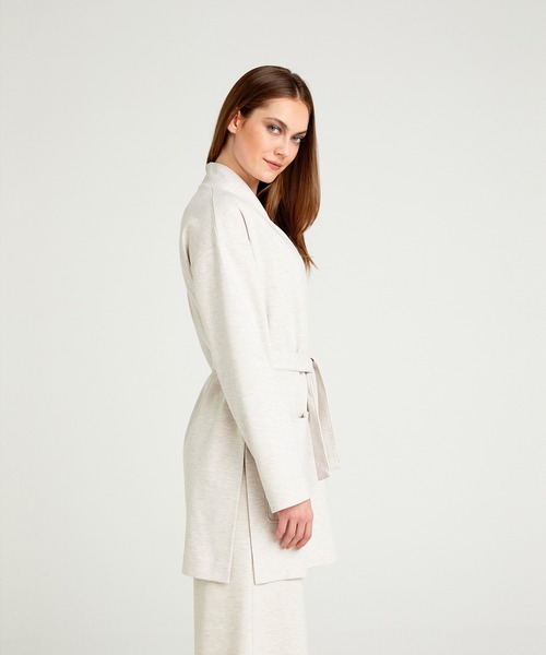 SISLEY（シスレー）の「スウェットガウンジャケット（その他アウター・レディース・ライトベージュ/ブラック・X-SMALL/MEDIUM/SMALL）」の16枚目の写真