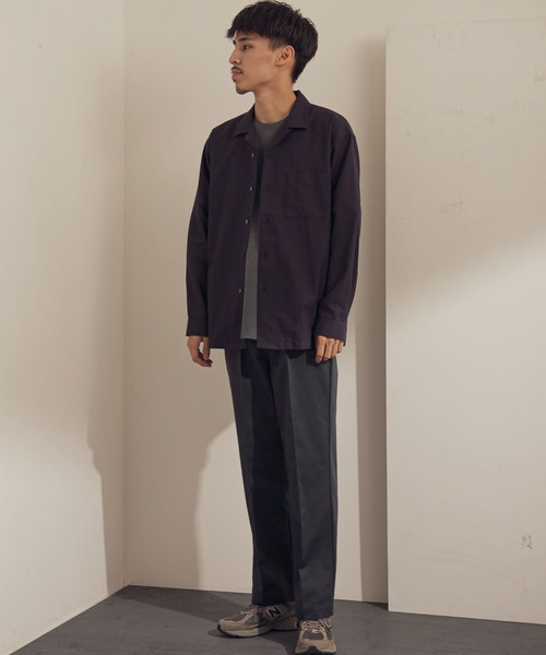 URBAN RESEARCH DOORS（アーバンリサーチドアーズ）の「ストレートカラーパンツ（その他パンツ・メンズ・ブラウン/ブルー系その他/ホワイト系その他/オレンジ系その他/ベージュ系その他/ブラック・36/38/40）」の17枚目の写真