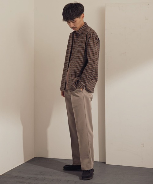 URBAN RESEARCH DOORS（アーバンリサーチドアーズ）の「ストレートカラーパンツ（その他パンツ・メンズ・ブラウン/ブルー系その他/ホワイト系その他/オレンジ系その他/ベージュ系その他/ブラック・36/38/40）」の18枚目の写真