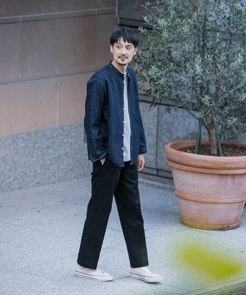 URBAN RESEARCH DOORS（アーバンリサーチドアーズ）の「ストレートカラーパンツ（その他パンツ・メンズ・ブラウン/ブルー系その他/ホワイト系その他/オレンジ系その他/ベージュ系その他/ブラック・36/38/40）」の10枚目の写真