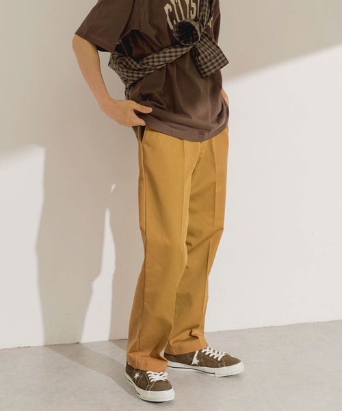 URBAN RESEARCH DOORS（アーバンリサーチドアーズ）の「ストレートカラーパンツ（その他パンツ・メンズ・ブラウン/ブルー系その他/ホワイト系その他/オレンジ系その他/ベージュ系その他/ブラック・36/38/40）」の11枚目の写真