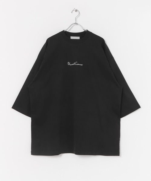 SENSE OF PLACE by URBAN RESEARCH（センスオブプレイスバイアーバンリサーチ）の「シシュウシルケットエクストラルーズTシャツ（Tシャツ/カットソー・メンズ・ブラック/ライトベージュ/ホワイト・ONE）」の13枚目の写真