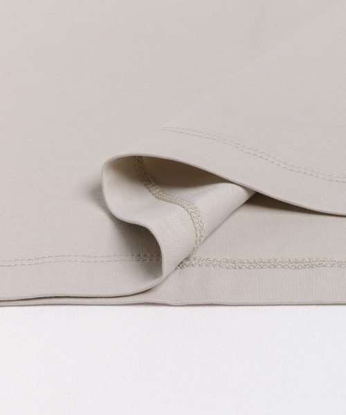 SENSE OF PLACE by URBAN RESEARCH（センスオブプレイスバイアーバンリサーチ）の「シシュウシルケットエクストラルーズTシャツ（Tシャツ/カットソー・メンズ・ブラック/ライトベージュ/ホワイト・ONE）」の10枚目の写真