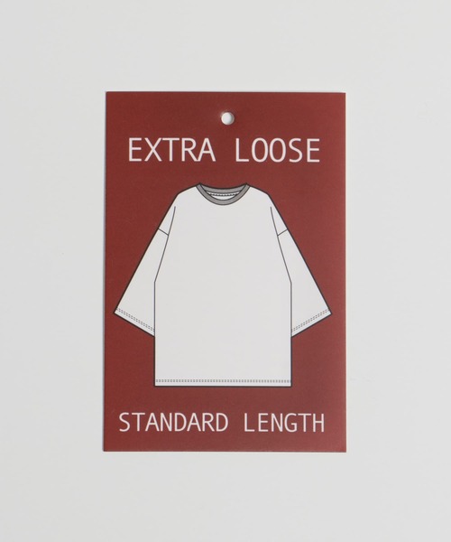 SENSE OF PLACE by URBAN RESEARCH（センスオブプレイスバイアーバンリサーチ）の「シシュウシルケットエクストラルーズTシャツ（Tシャツ/カットソー・メンズ・ブラック/ライトベージュ/ホワイト・ONE）」の4枚目の写真