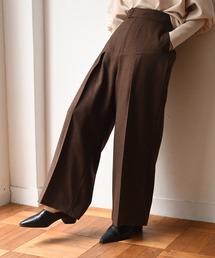 I_am | tuck design high waist pants(その他パンツ)