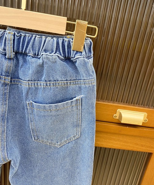 aimoha(アイモハ)の「【aimoha-KIDS-】【新作】韓国子供服 ダメージ デニムパンツ(デニムパンツ・キッズ・ブルー・110/80/100/130/90/120)」の15枚目の写真